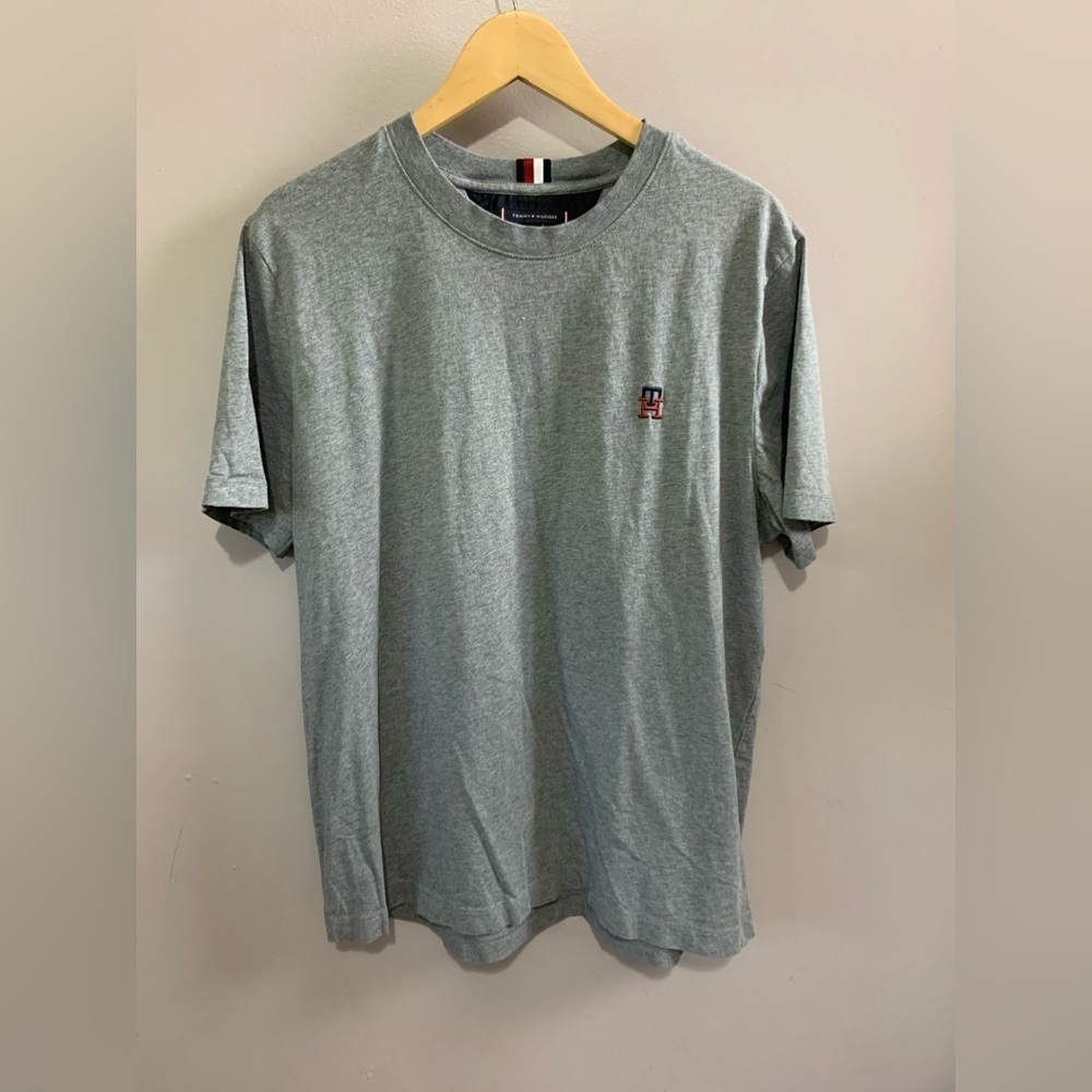 Tommy Hilfiger Light Gray Short Sleeve Tee